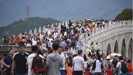 中秋假期國內旅游市場回暖，出游人次突破8815萬